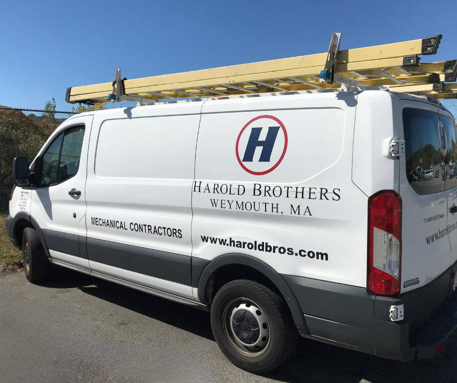 Harold Brothers Commercial Service  Van for Plumbing and HVAC